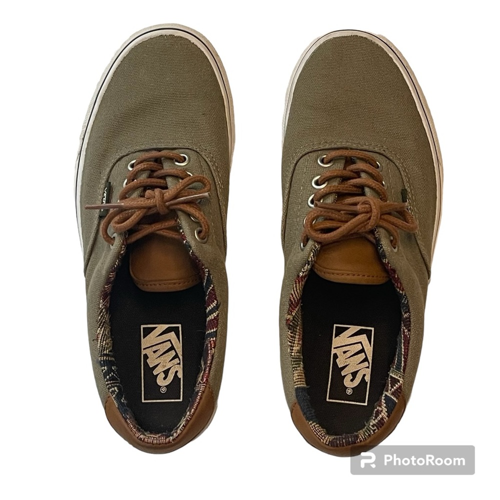 Vans Off the Wall Unisex Mens 6.5/Women’s 8 Brown Sneakers Lace Up
